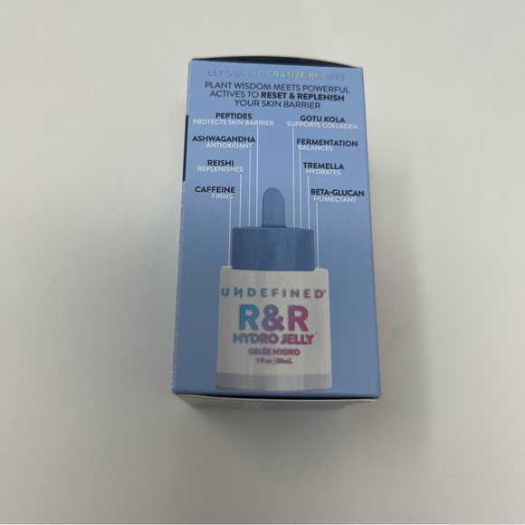 NWT UNDEFINED BEAUTY R&R 8 FL OZ CLEANSER AND 1 FL OZ HYDRO JELLY - Picture 11 of 12